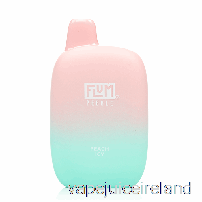 Vape Juice Flum Pebble 6000 Disposable Peach Icy